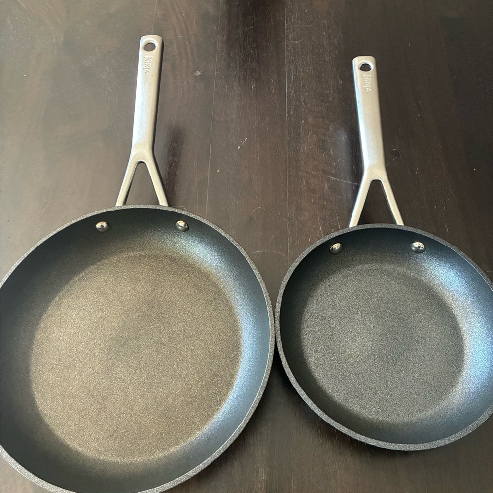 ❤️Ninja Foodi NeverStick Essential 10 1/4-inch And 6-inch Fry Pans